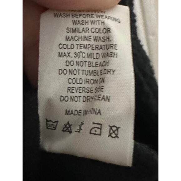 ZYIA Active Black Teddy Fleece Flying V Leopard Full Zip Jacket - Women’s Sz XS - Picture 7 of 7